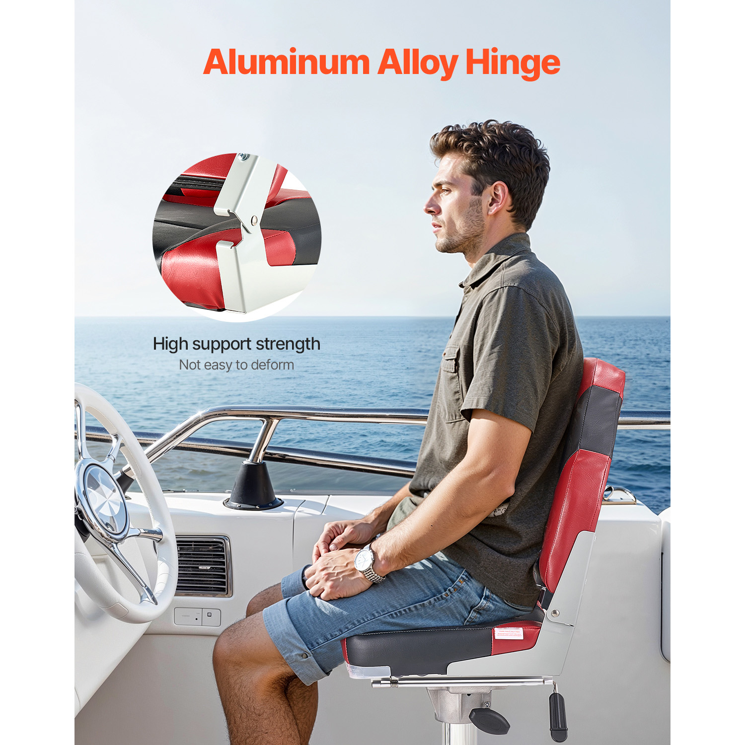 VEVOR Siège de bateau à dossie - Fishing Boat Seat avis et prix