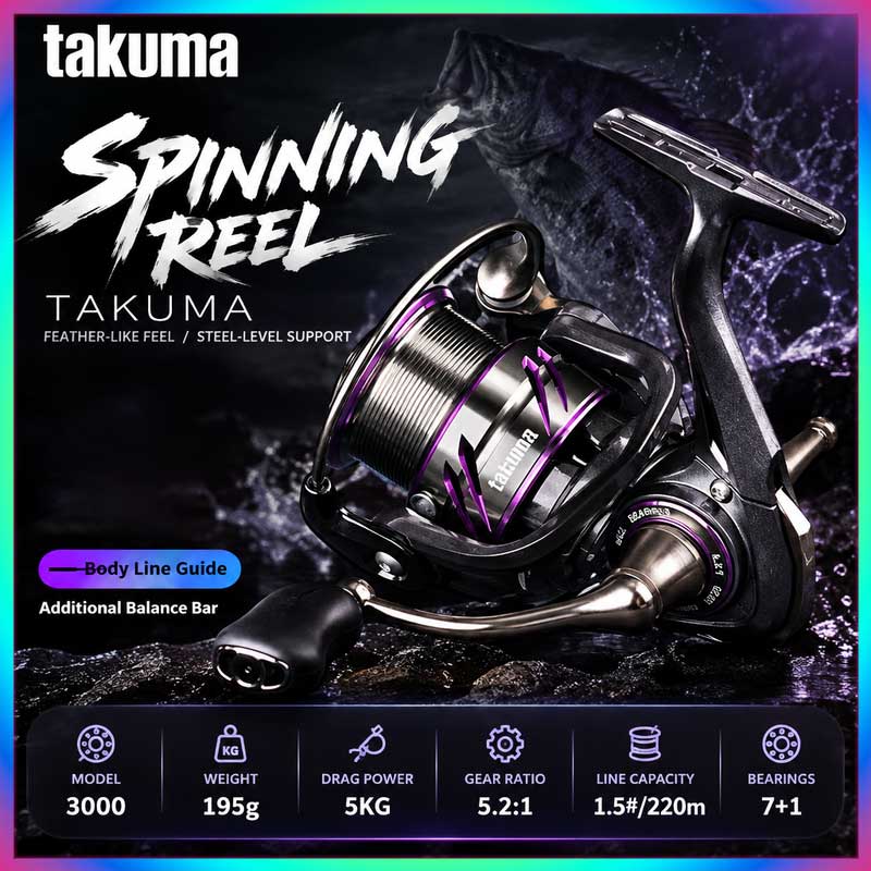 Takuma Lingxi 3000s, moulinet  - Fishing Boat Steering Wheel avis et prix