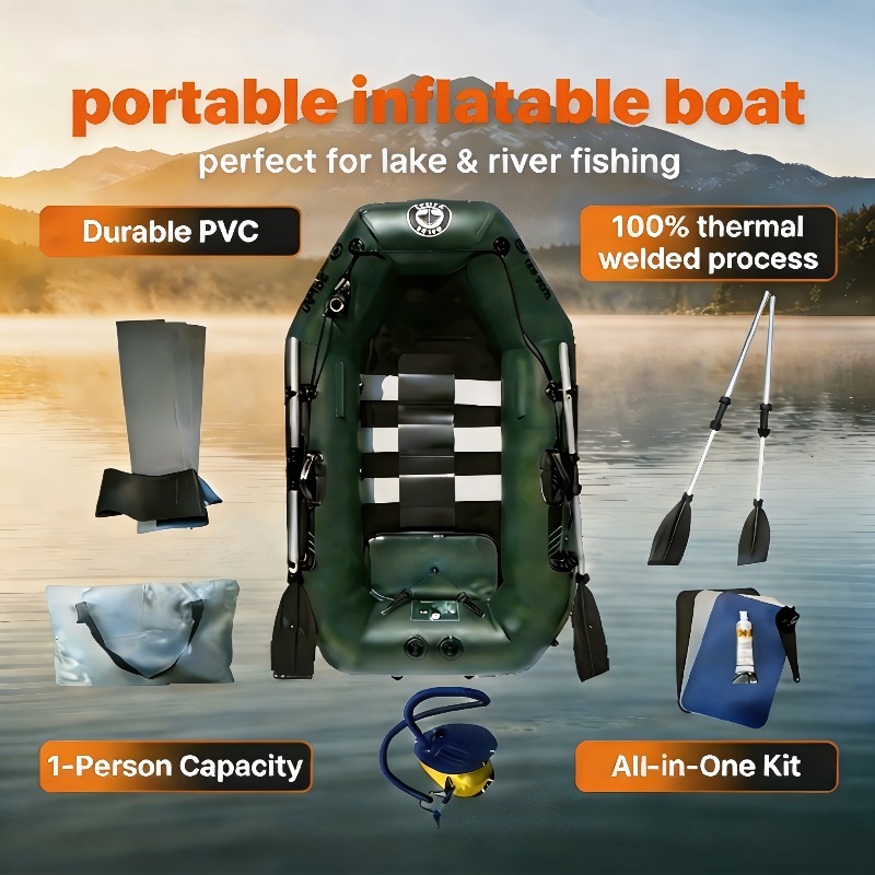 Bateau de pêche pour 1 personn - Fishing Boat Inflatable avis et prix